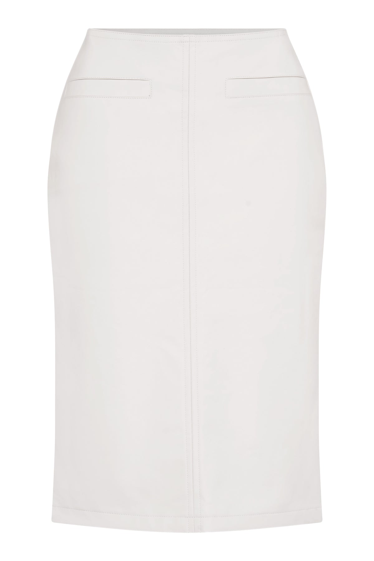 Faux Leather Pencil Skirt