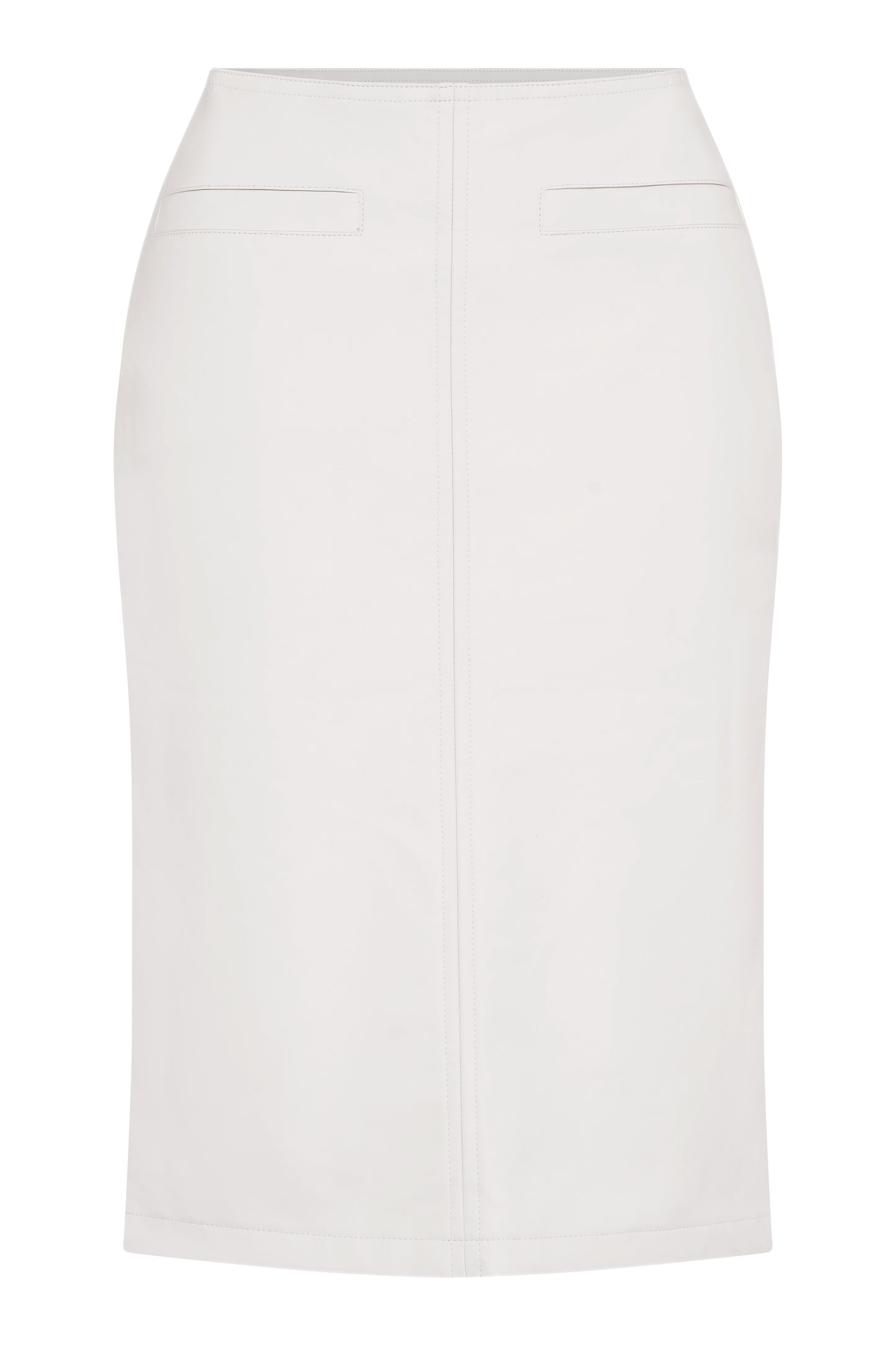 Faux Leather Pencil Skirt