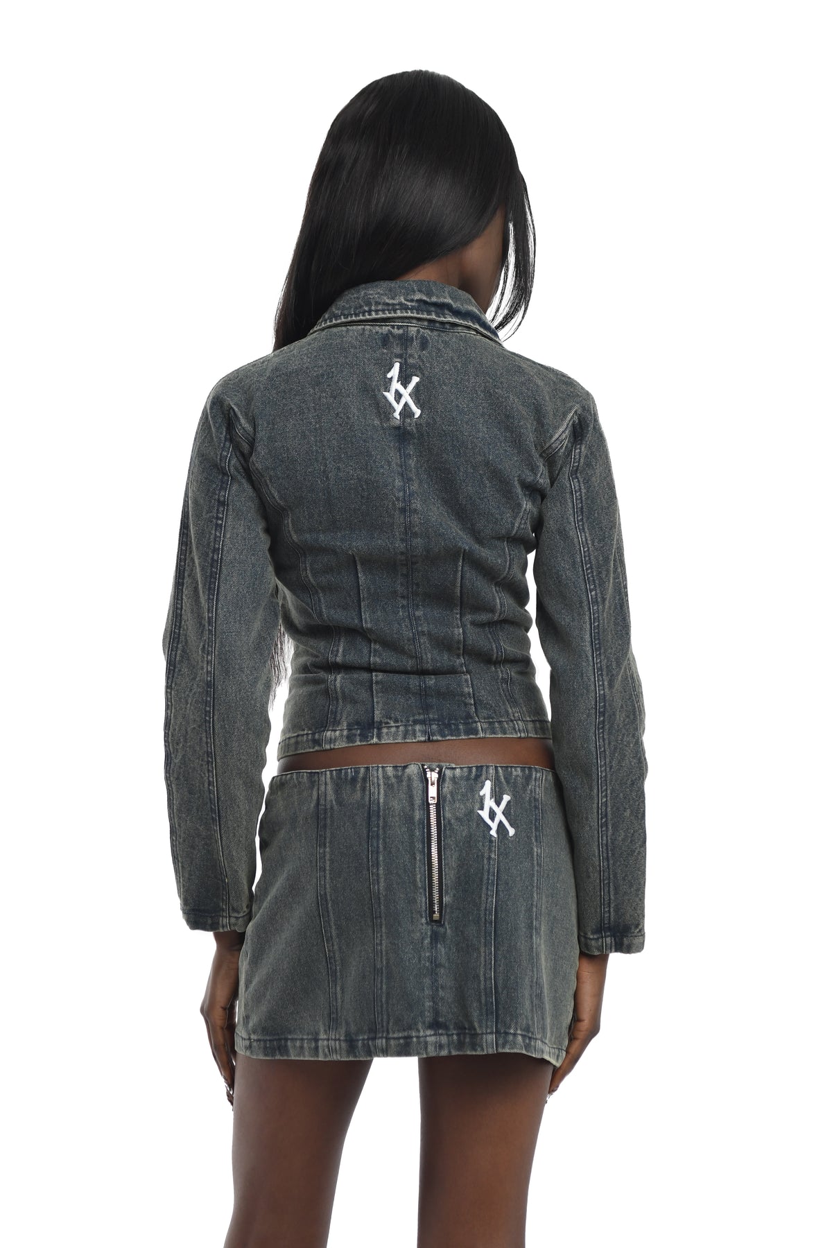 Denim Fitted Jacket