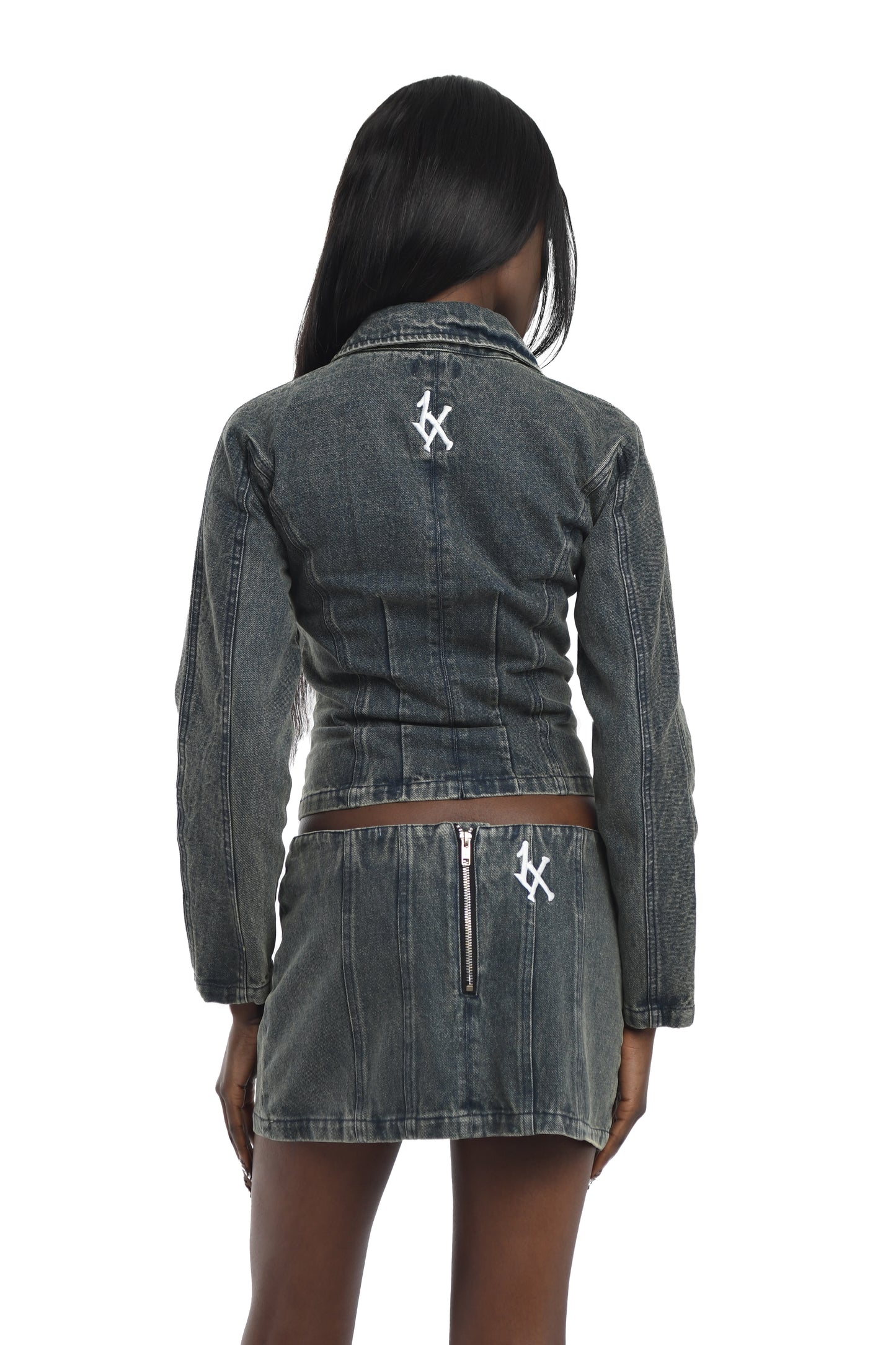 Denim Fitted Jacket