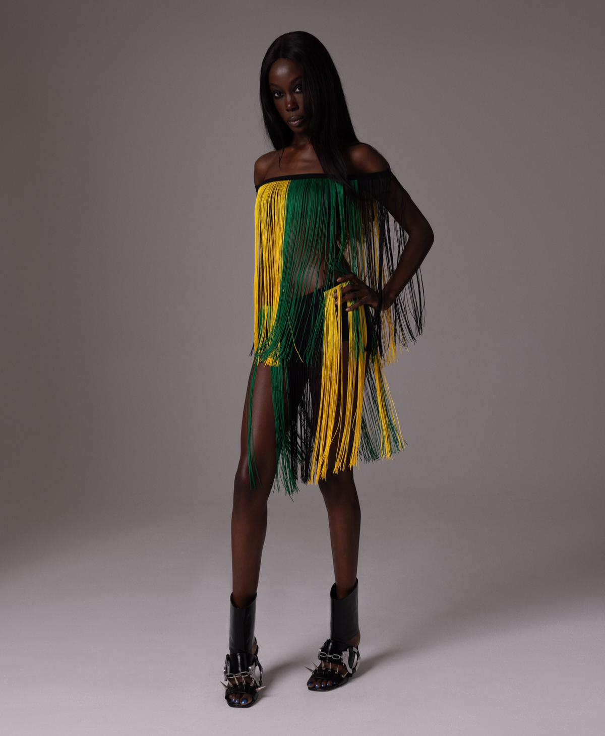 Carnival Fringe Vest