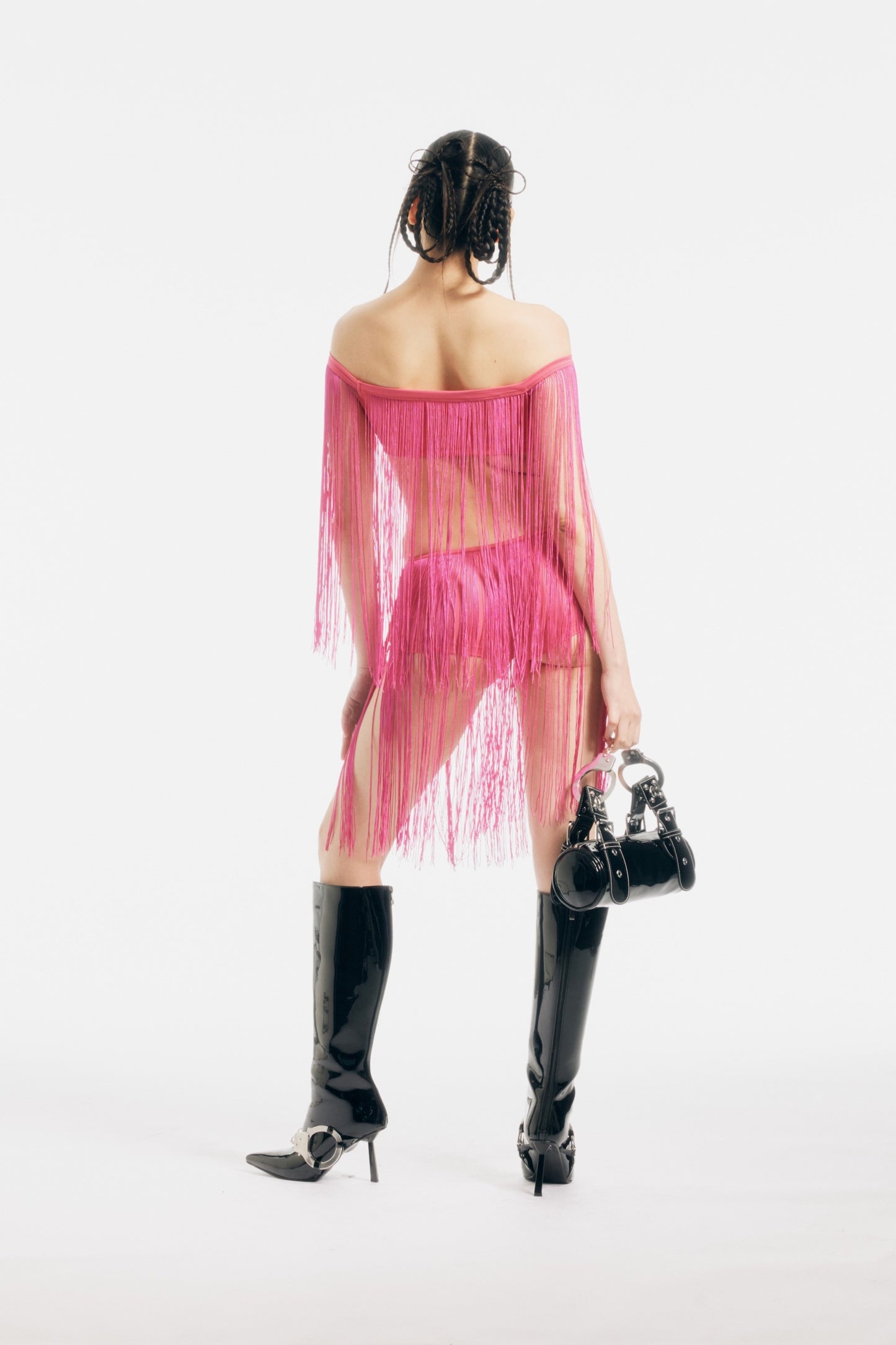 Long Fringe Hot Pants