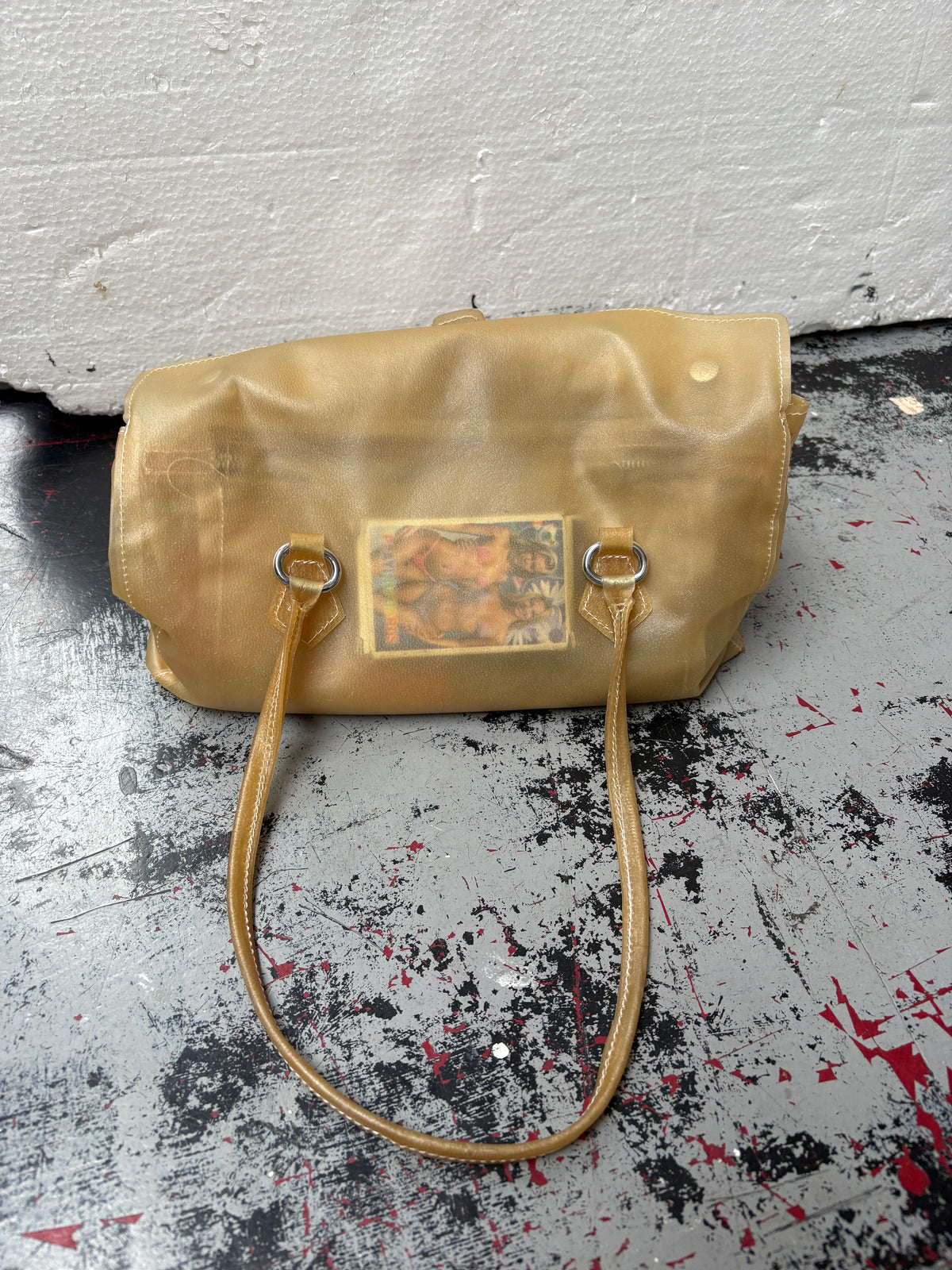 Transparent Leather Bag