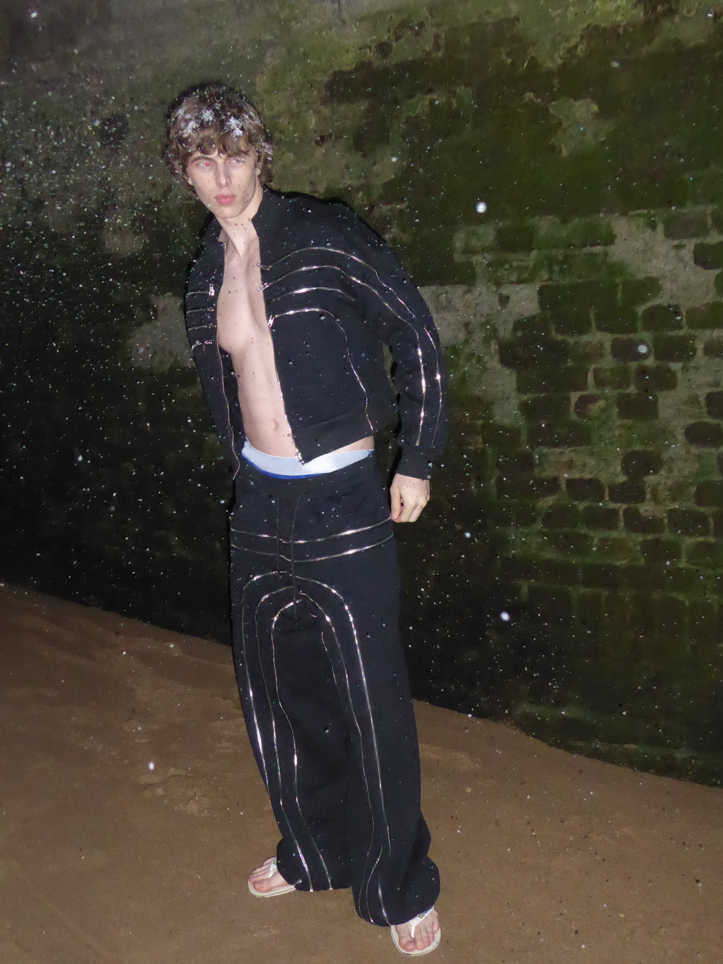 Zip Tracksuit Bottoms