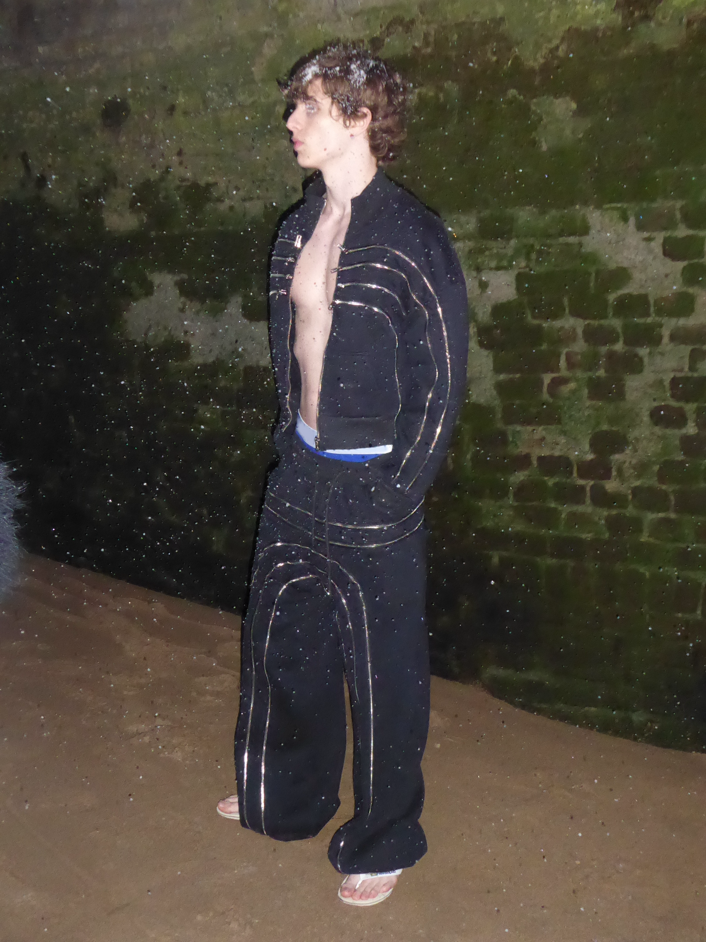 Zip Tracksuit Bottoms
