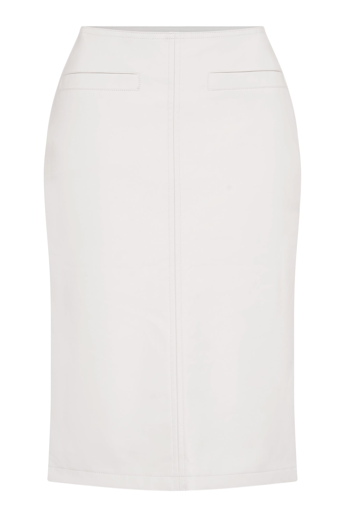 Faux Leather Pencil Skirt