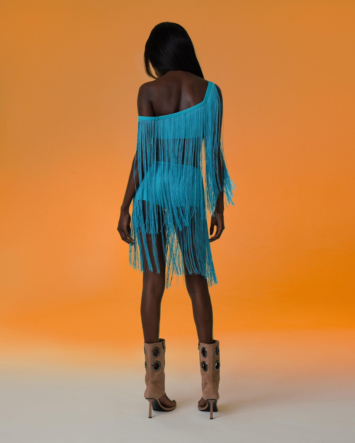Long Fringe Hot Pants