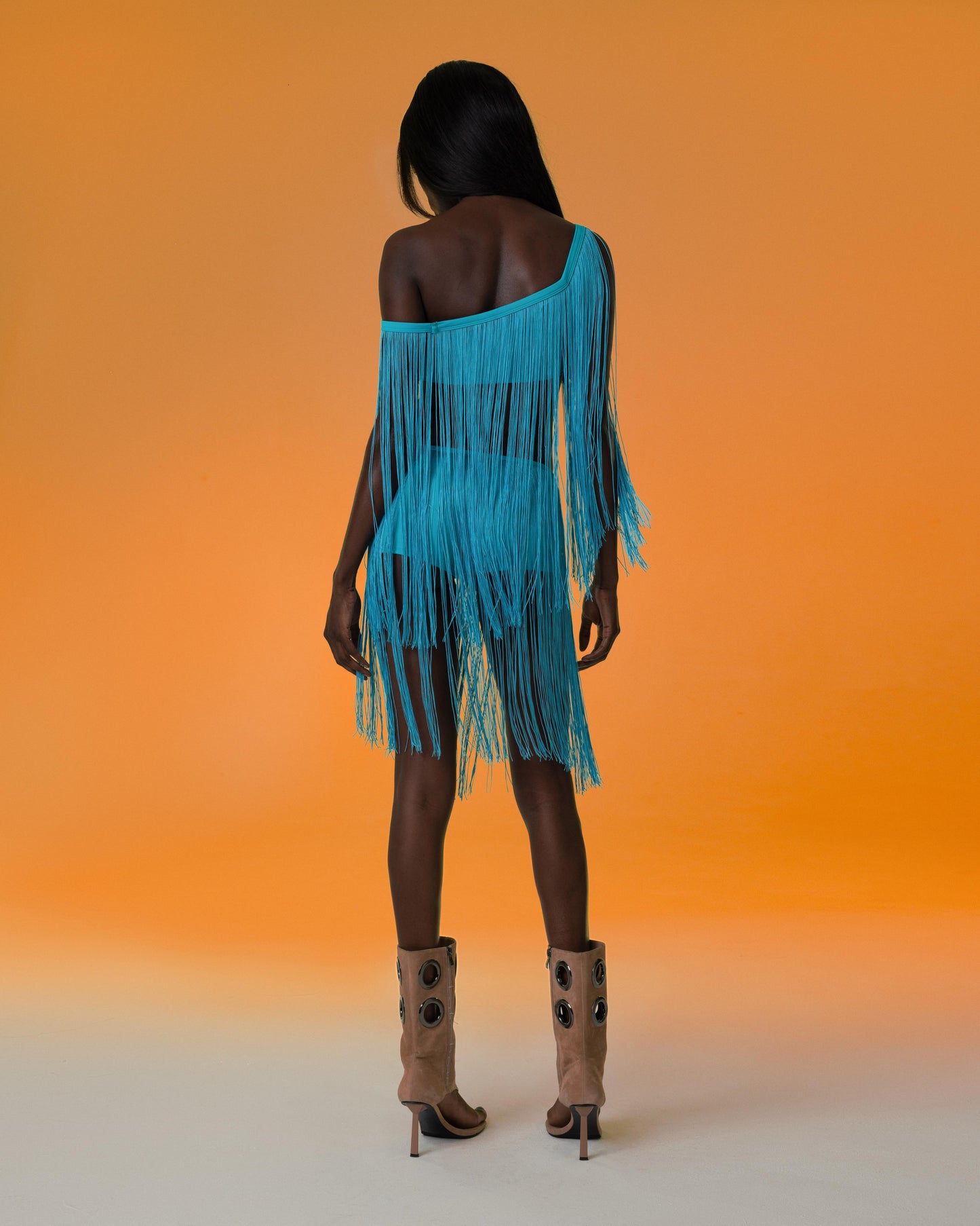 Long Fringe Hot Pants