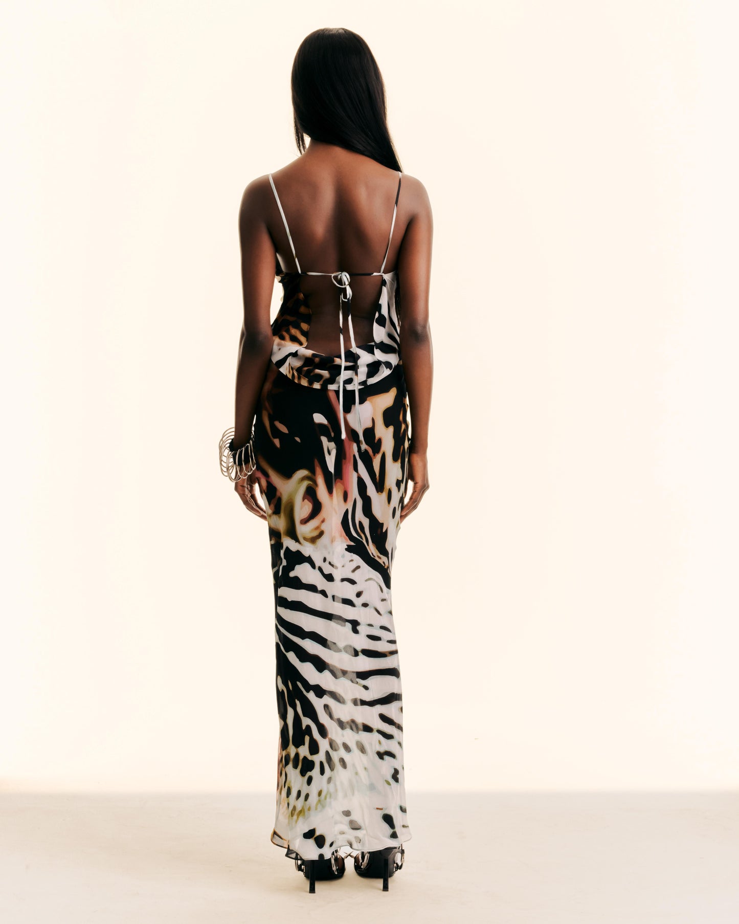 Orchid Stripe Maxi Dress