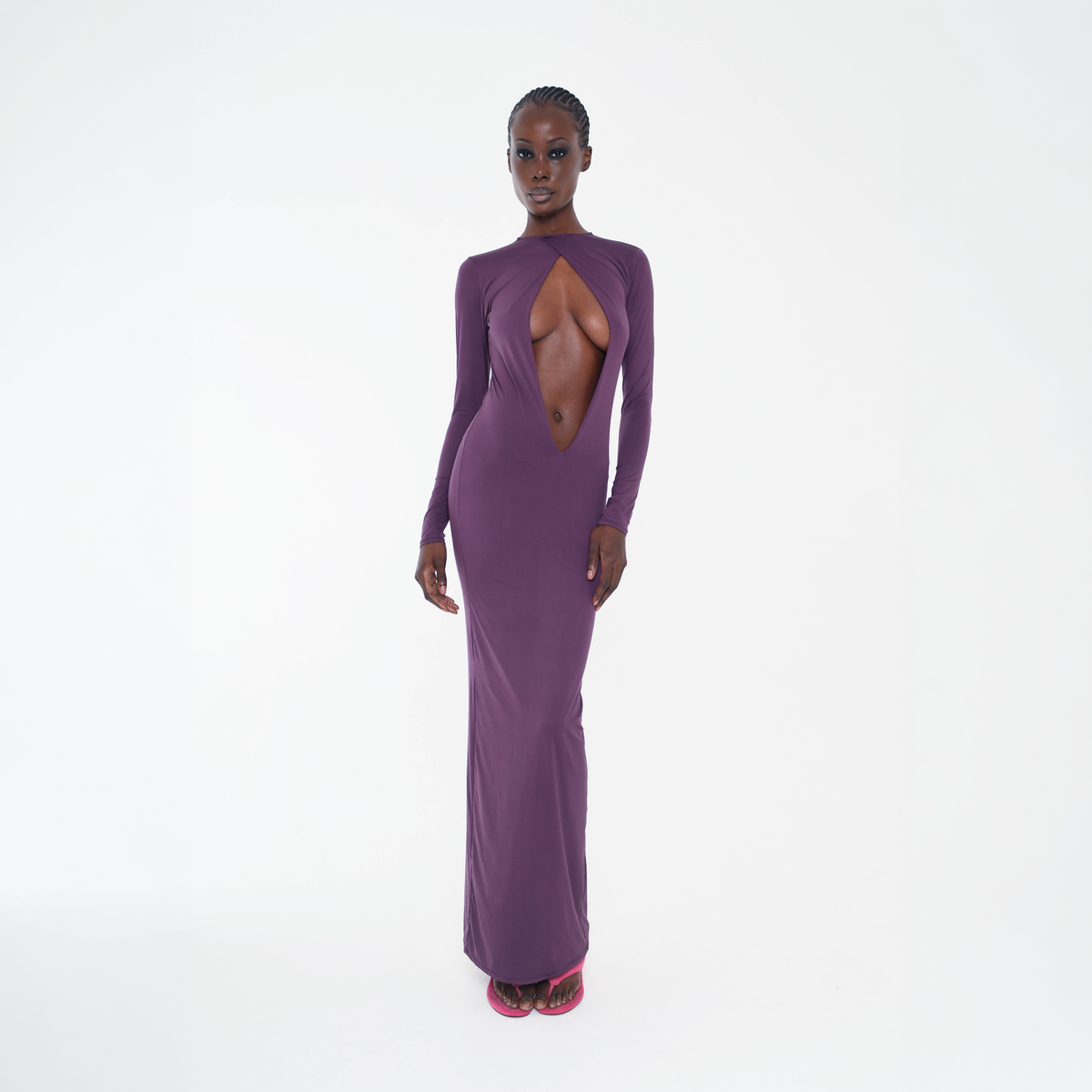 Centre Slit Maxi Dress