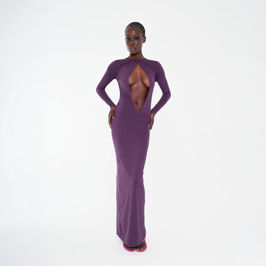 Centre Slit Maxi Dress