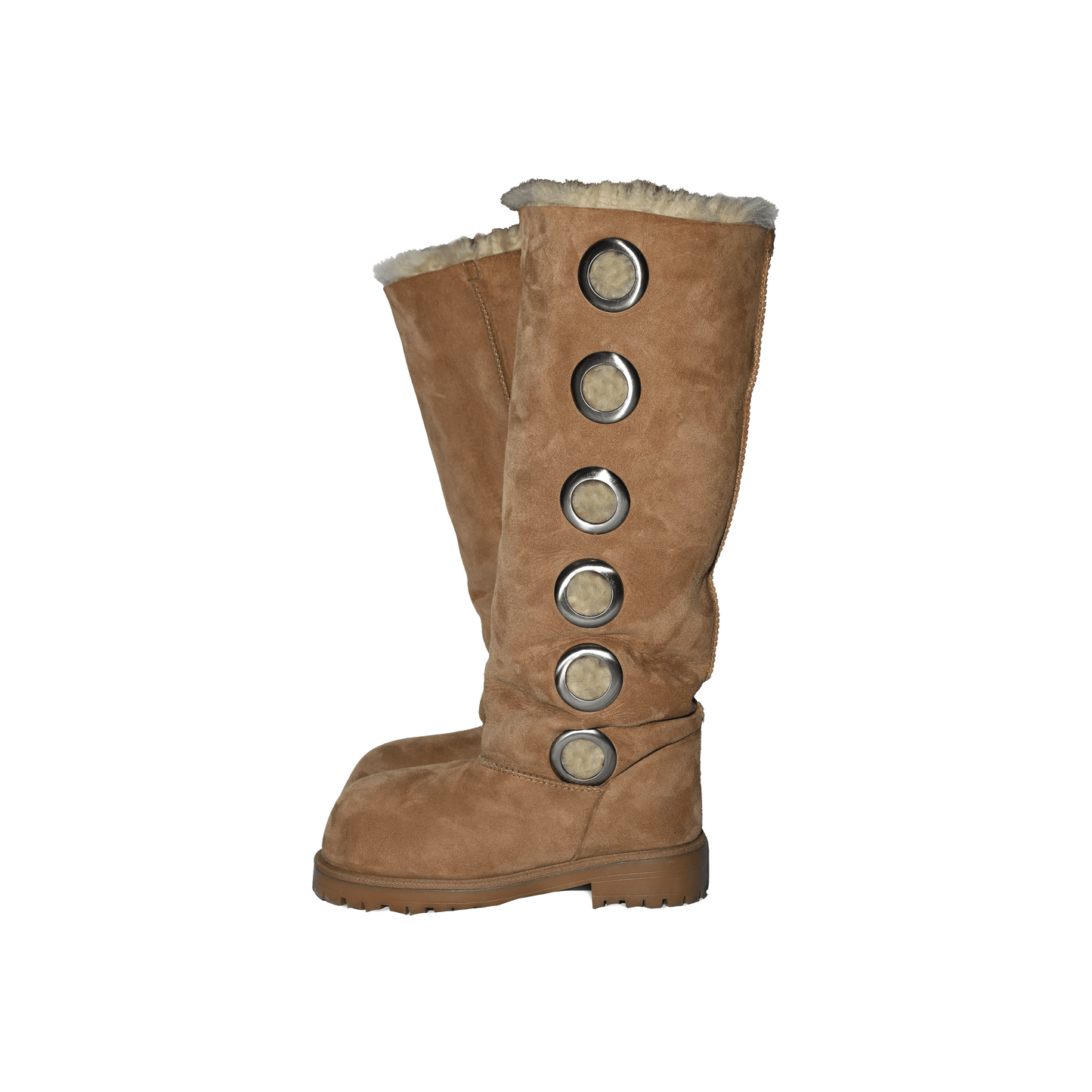 Eyelet Snow Boots