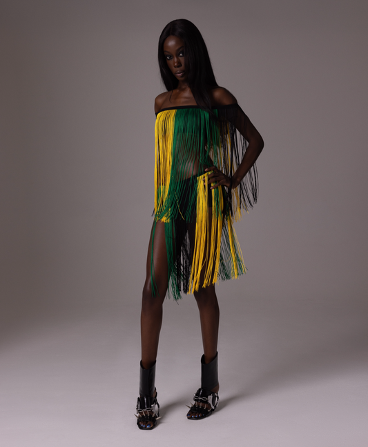 Carnival Fringe Vest
