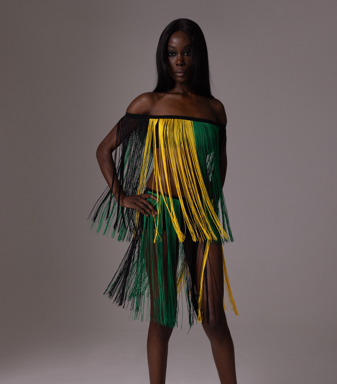 Carnival Fringe Vest