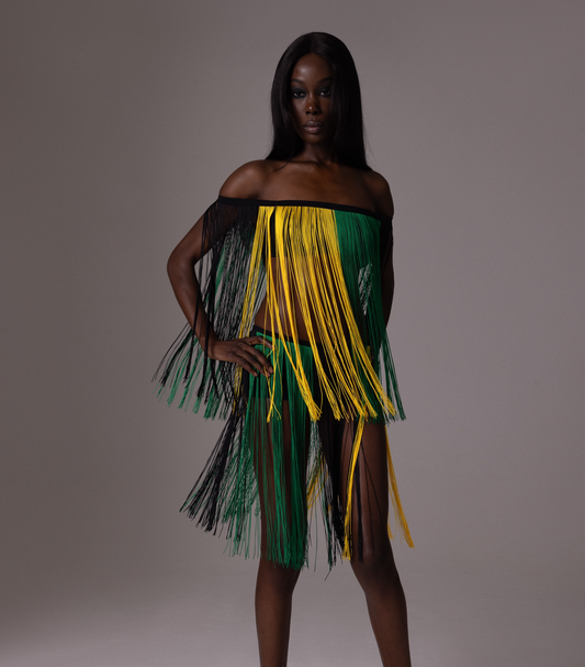 Carnival Fringe Vest