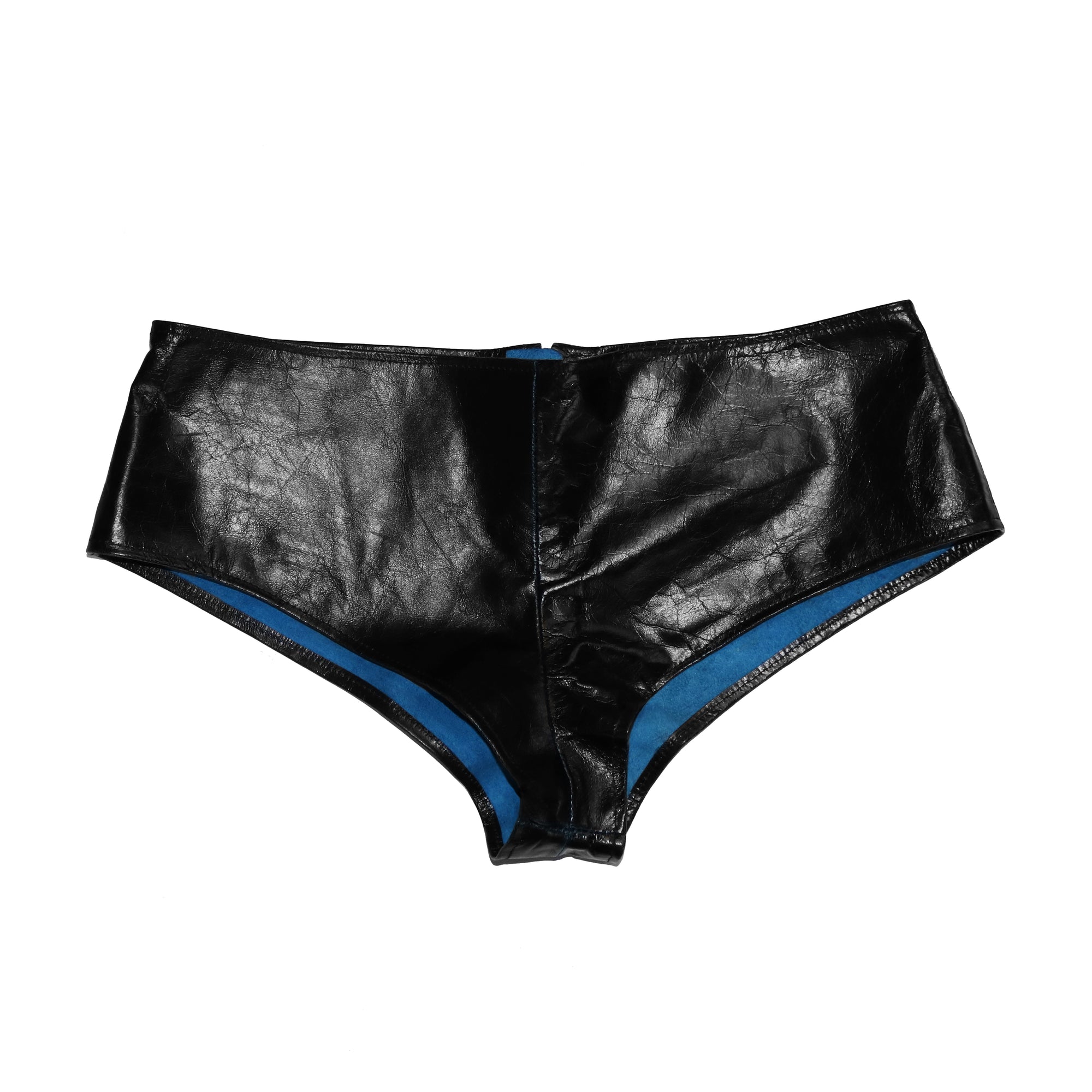 1X Leather Racer Hot Pants