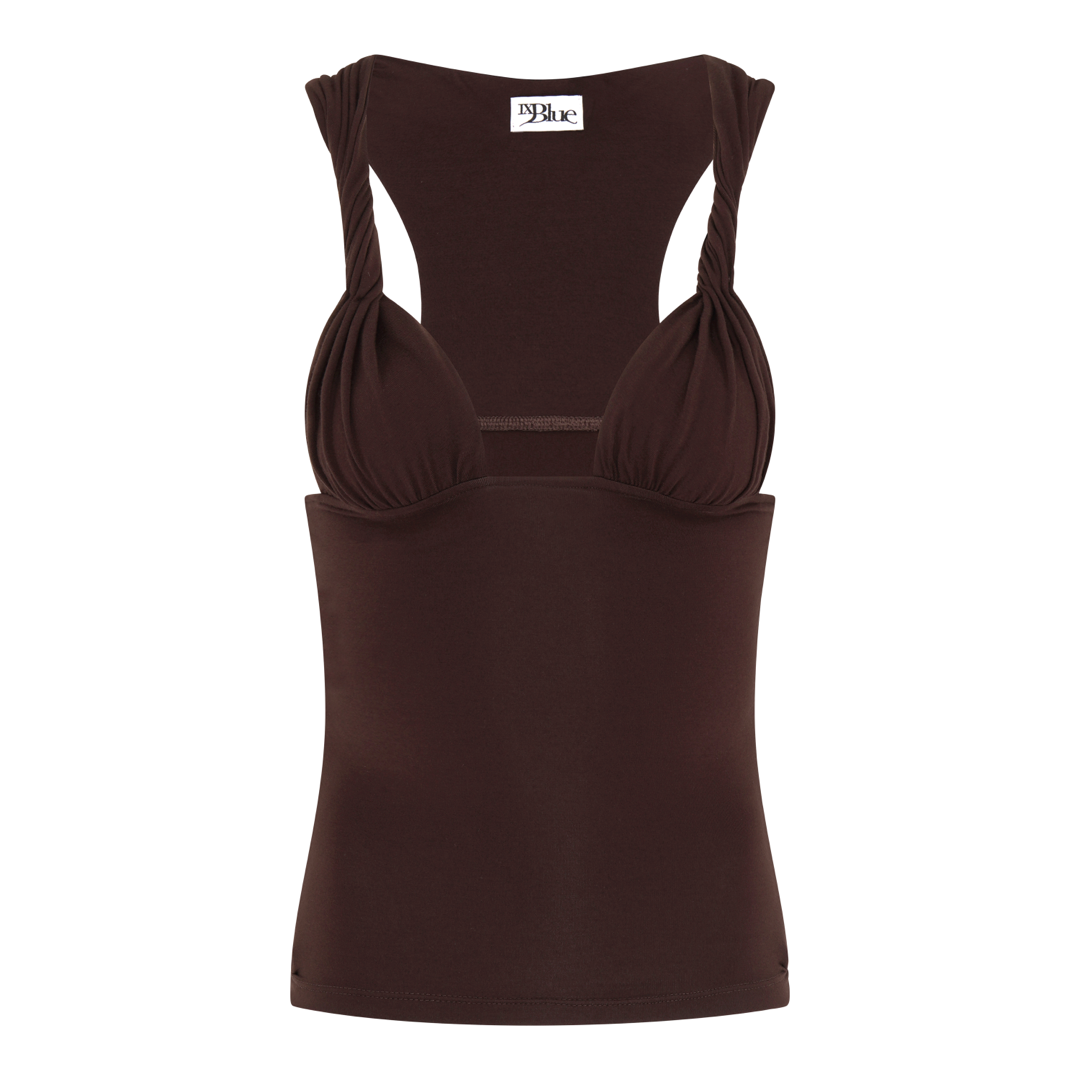Twist Tank Top – 1XBLUE