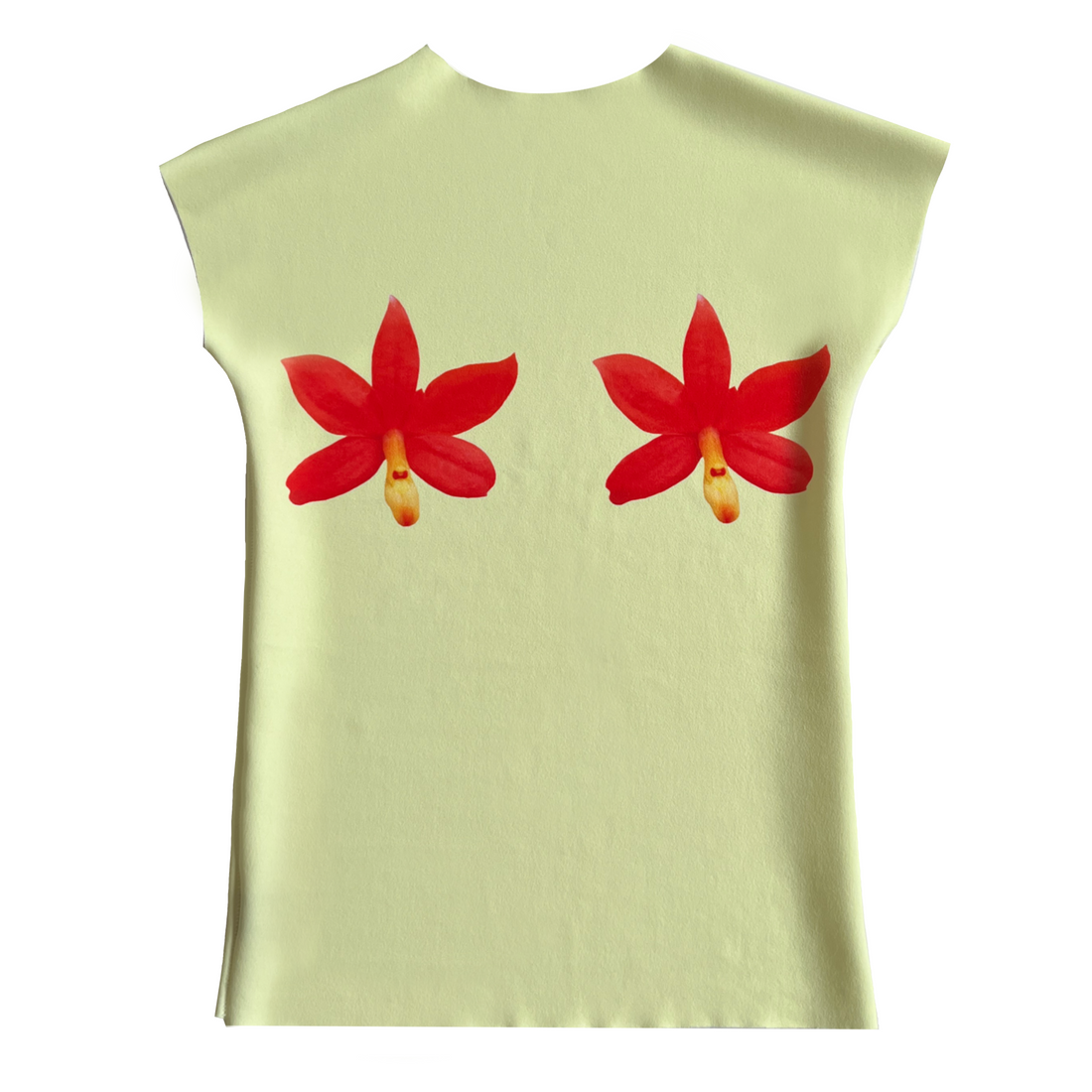 Tiger Orchid Cotton Shirt