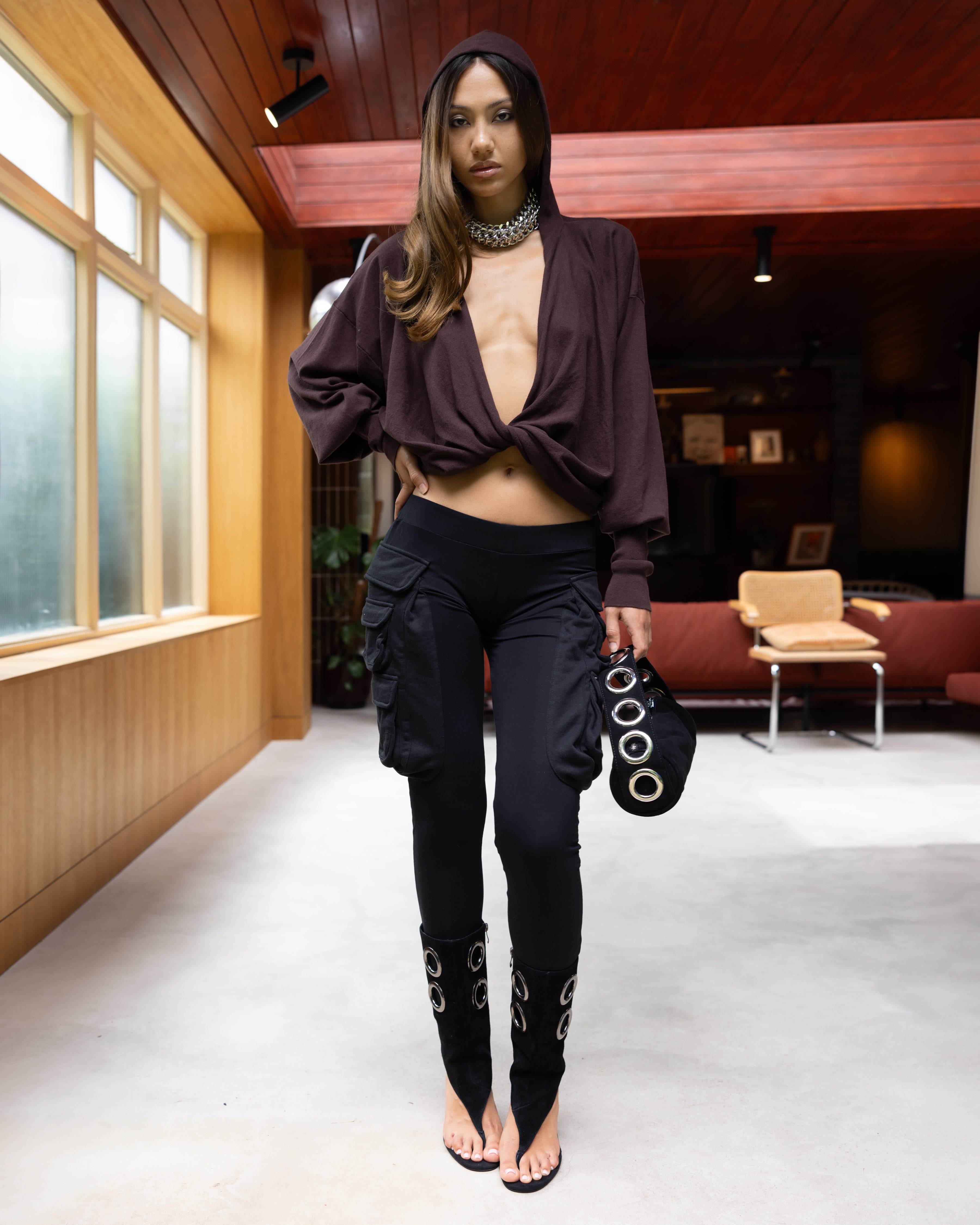 パンツ 1xblue EYELET TRACKSUIT BOTTOMS Eyelet Tracksuit Bottoms Grey – 1XBLUE