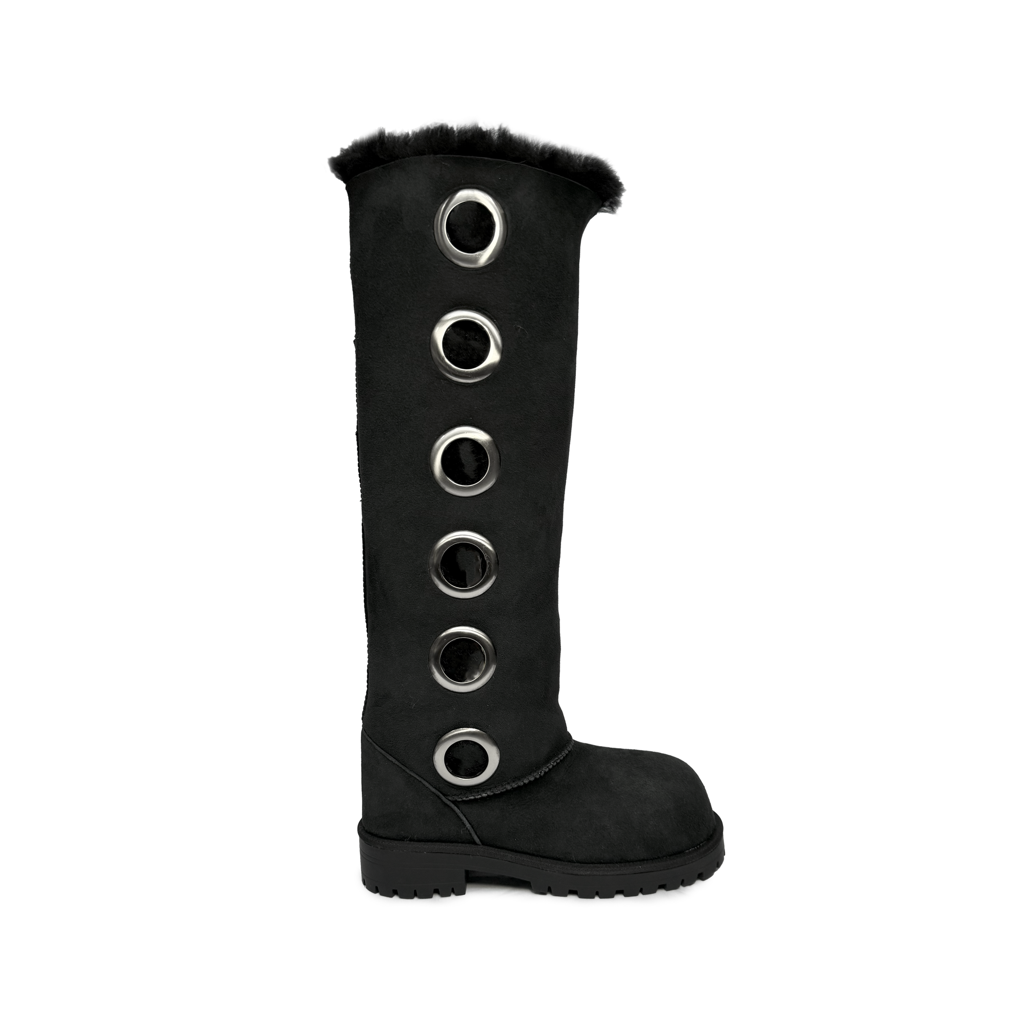 Eyelet Snow Boots