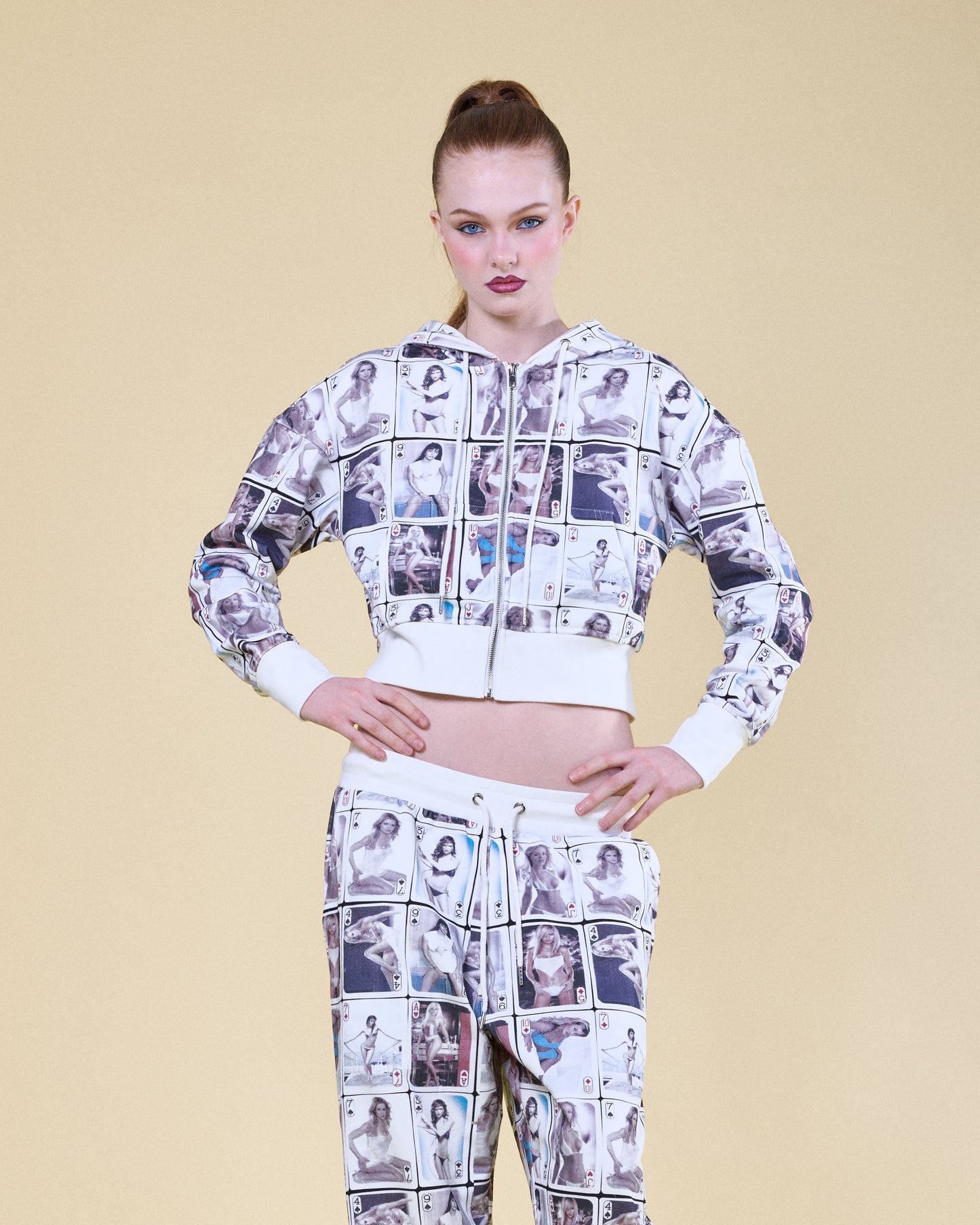 Playing Card Tracksuit Top