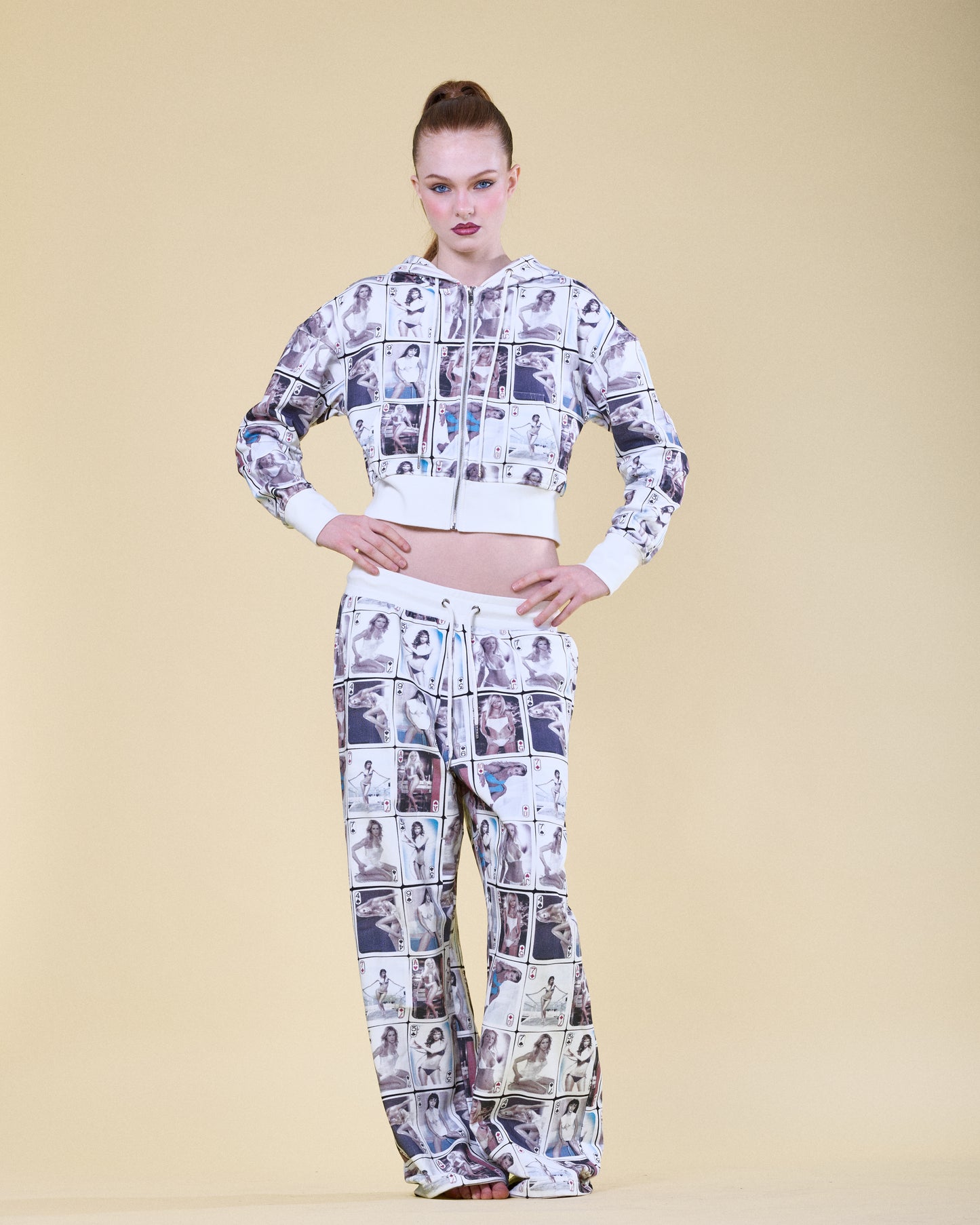 Playing Card Tracksuit Bottoms