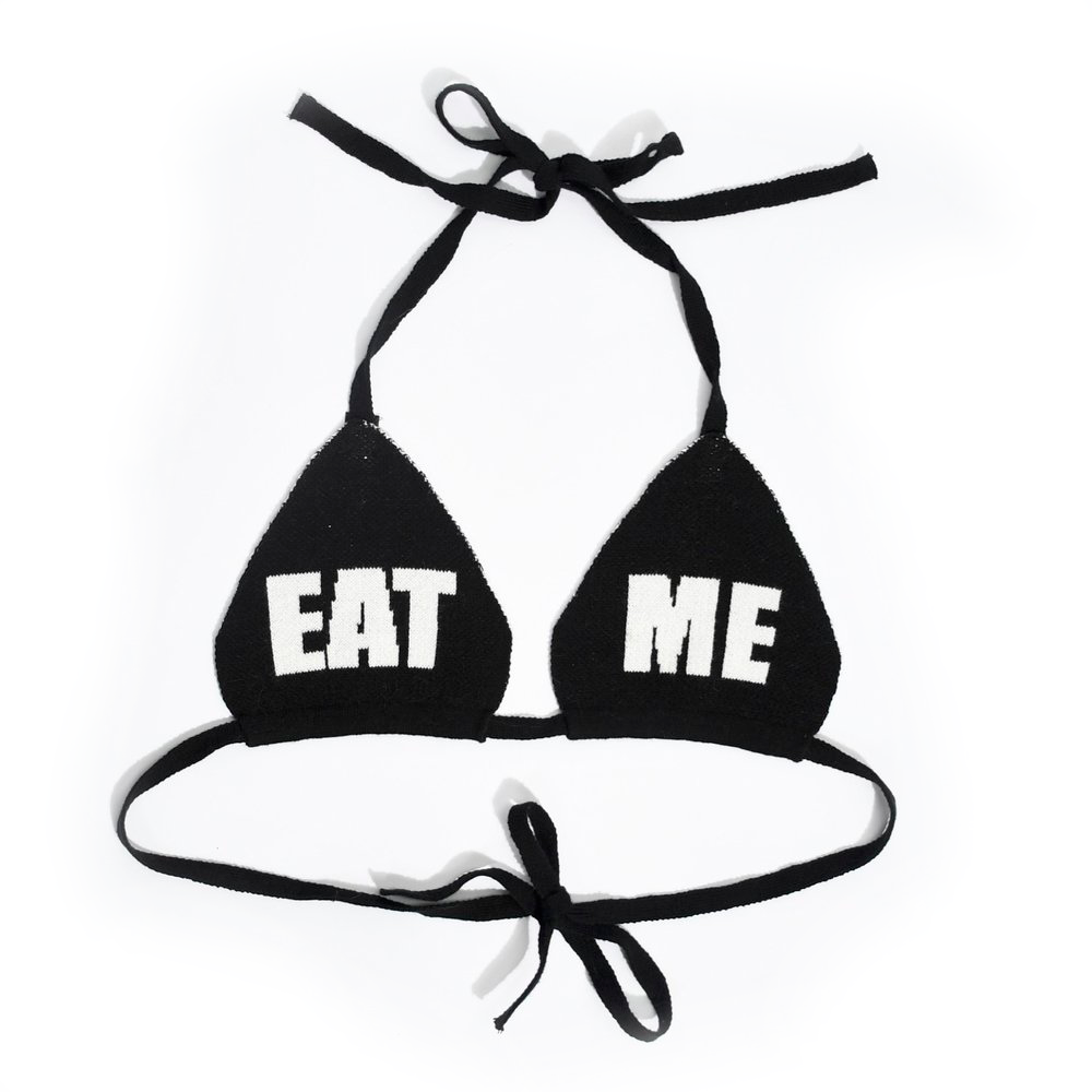 Eat Me Bikini Top